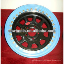 Durável rodas de aço 16x8 jante de 4x4 suv roda